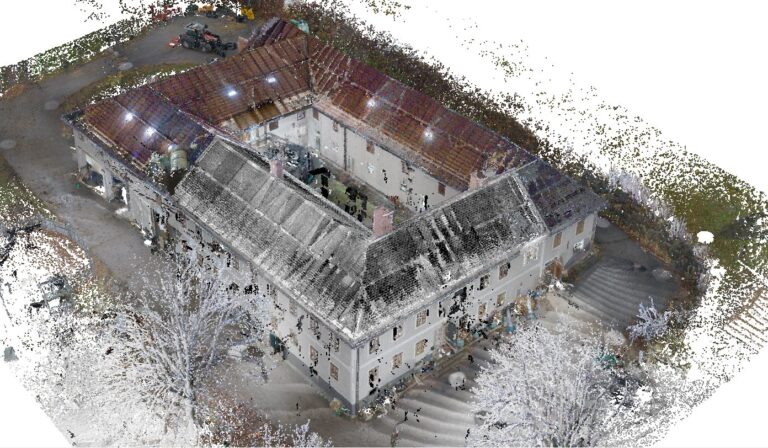 Vierkanthof – Waidhofen/Ybbs - AW - Holztechnik | Laserscanning