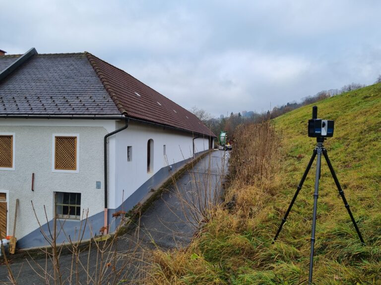 Vierkanthof – Waidhofen/Ybbs - AW - Holztechnik | Laserscanning