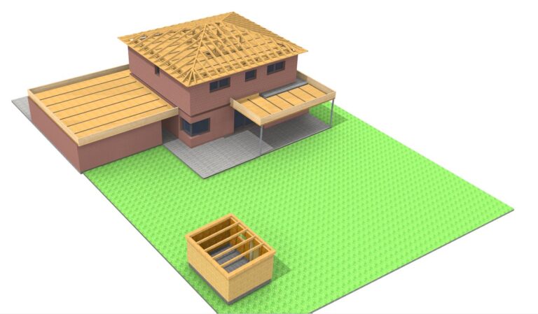 Einfamilienhaus – Randegg - AW - Holztechnik | Laserscanning