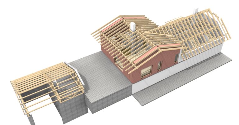 Zu- und Umbau Bauernhaus – Randegg - AW - Holztechnik | Laserscanning