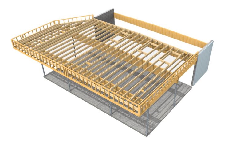 BILLA – Kronstorf - AW - Holztechnik | Laserscanning