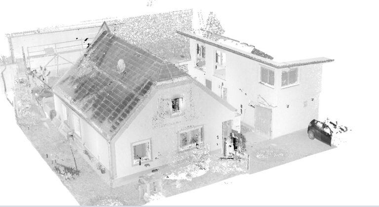 Aufstockung – Matzleinsdorf - AW - Holztechnik | Laserscanning