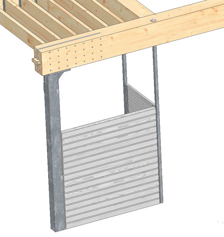 Terrassenüberdachung – Öhling - AW - Holztechnik | Laserscanning