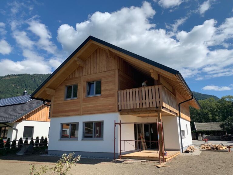 Werkplanung Einfamilienhaus - AW - Holztechnik | Laserscanning