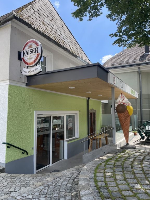 Vordach Kaffeehaus – Randegg - AW - Holztechnik | Laserscanning