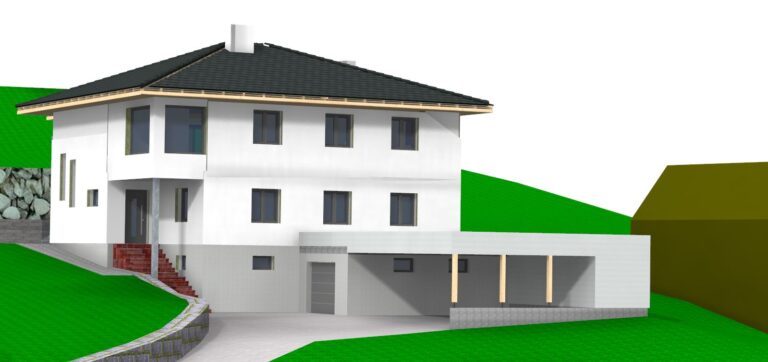 Umbau Einfamilienhaus – Schliefau - AW - Holztechnik | Laserscanning