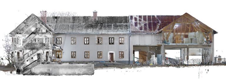 Vierkanthof – Waidhofen/Ybbs - AW - Holztechnik | Laserscanning