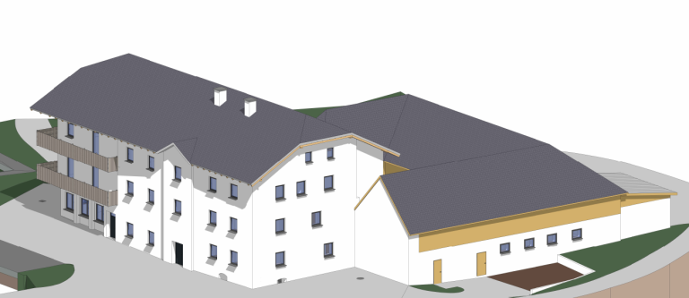 Gasthof – Randegg - AW - Holztechnik | Laserscanning