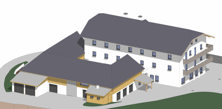 Gasthof – Randegg - AW - Holztechnik | Laserscanning