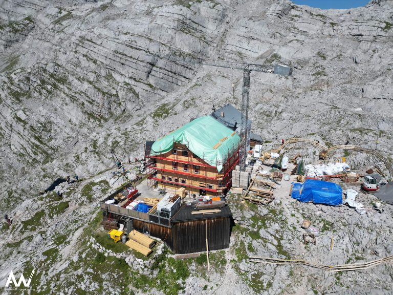 Riemannhaus – Steinernes Meer - AW - Holztechnik | Laserscanning