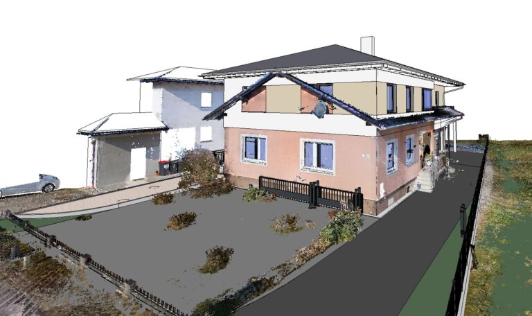 Aufstockung – Winklarn - AW - Holztechnik | Laserscanning